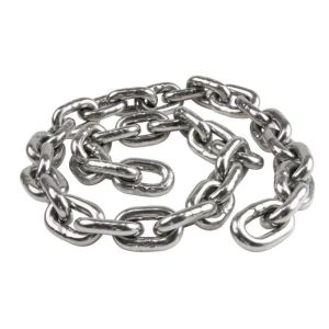 Цепь круглозвенная TOR G80 EN818-7 8х24 оцинкованная калиброванная