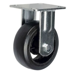 Колесо большегрузное неповоротное FCd 80 200 мм обрезиненное РФ