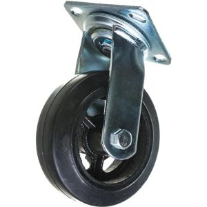 Колесо большегрузное поворотное SCd 63 150 мм обрезиненное РФ