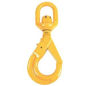 Крюк самозакрывающийся с вертлюгом TOR 12,5т (D)