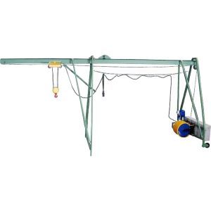 Подъемник строительный «УМЕЛЕЦ М» 500 кг 80 м с противовесами