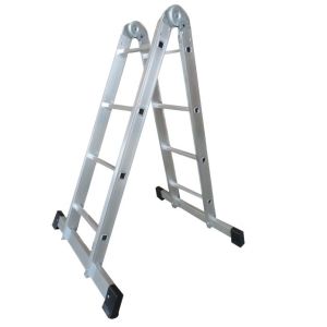 Лестница 2-х секционная алюминиевая шарнирная 2*3