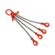 Строп цепной TOR 4СЦ г/п 4,25 т 9,0 м с укорачивающими и самозакрывающимися крюками
