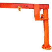 Кран консольный поворотный электрический TOR JIB г/п 3000 кг, высота 3 м, стрела 3 м